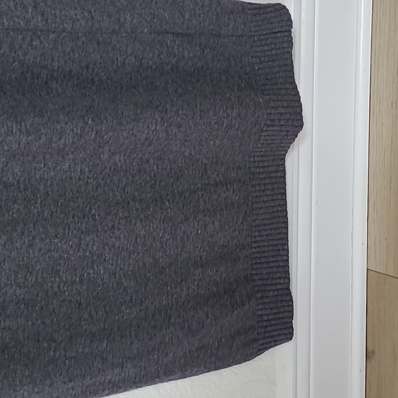 Joseph Tricot Charcoal Long Sleeve Wool Dress Size M - Picture 6 of 9